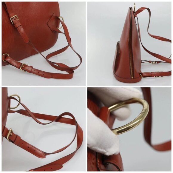 LOUIS VUITTON Epi Coblanc Shoulder Bag Brown M52293 LV Auth ep8757 - Picture 16 of 16